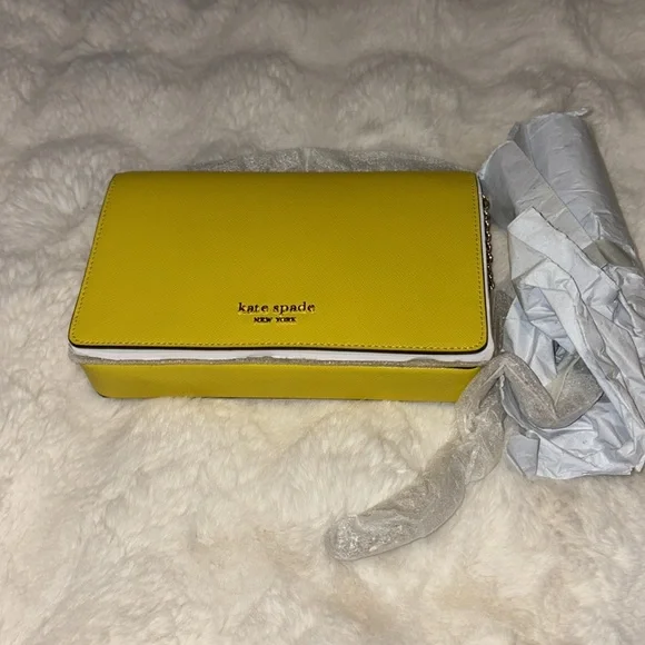 Yellow Kate Spade Crossbody - Picture 3 of 7